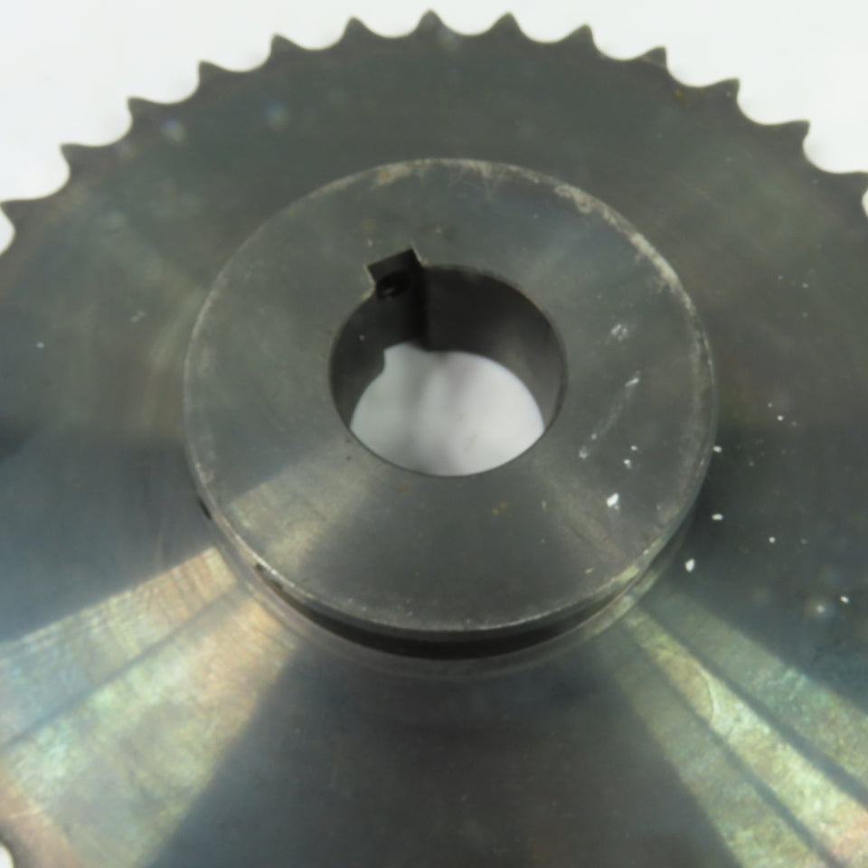 IEI 162226 40 Tooth Single Strand Roller Chain Sprocket 9" OD 40mm Bore