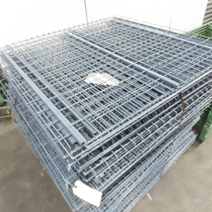 Jaken 48" FastRak Warehouse Bulk Storage Rack Shelving 11-Section W/Wire Decking