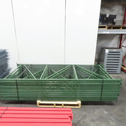 Jaken 48" FastRak Warehouse Bulk Storage Rack Shelving 11-Section W/Wire Decking