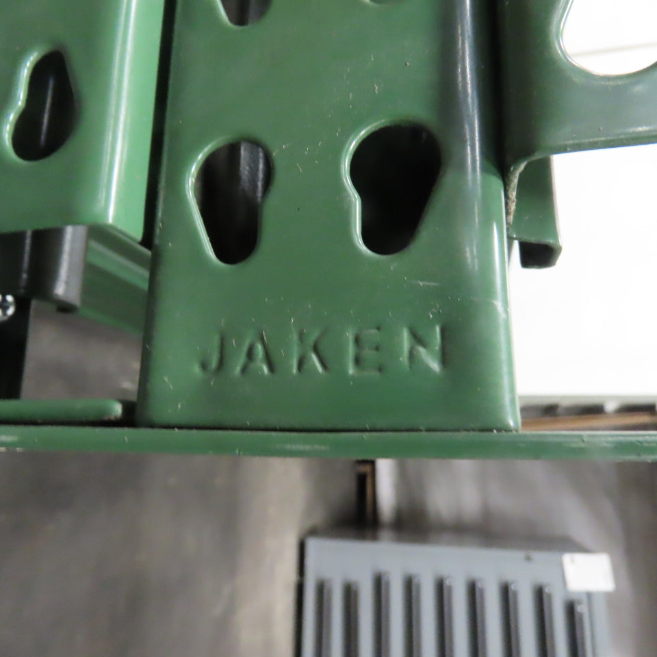 Jaken 48" FastRak Warehouse Bulk Storage Rack Shelving 11-Section W/Wire Decking