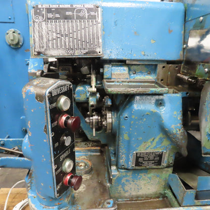 Brown & Sharpe #00 Automatic Screw Machine Lathe 3Ph 208-230V 1/2" Capacity