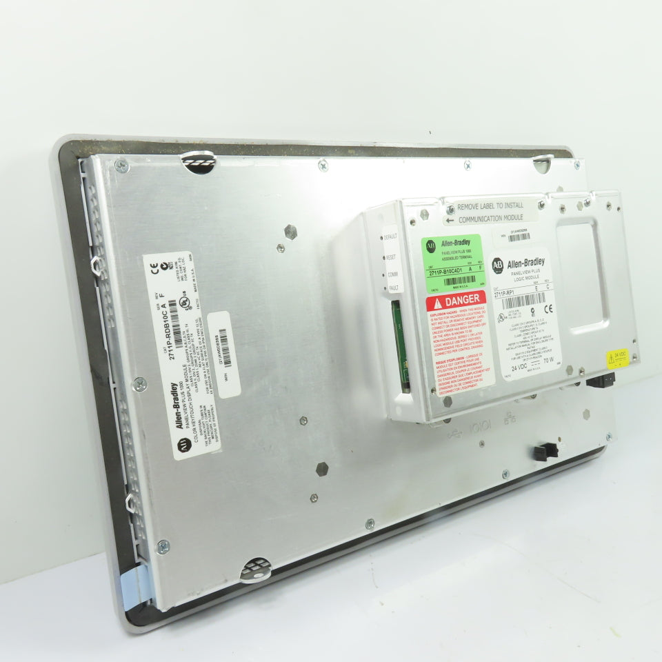 Allen-Bradley 2711P-B10C4D1 Panelview Plus 1000 Operator Interface Ser A Rev F