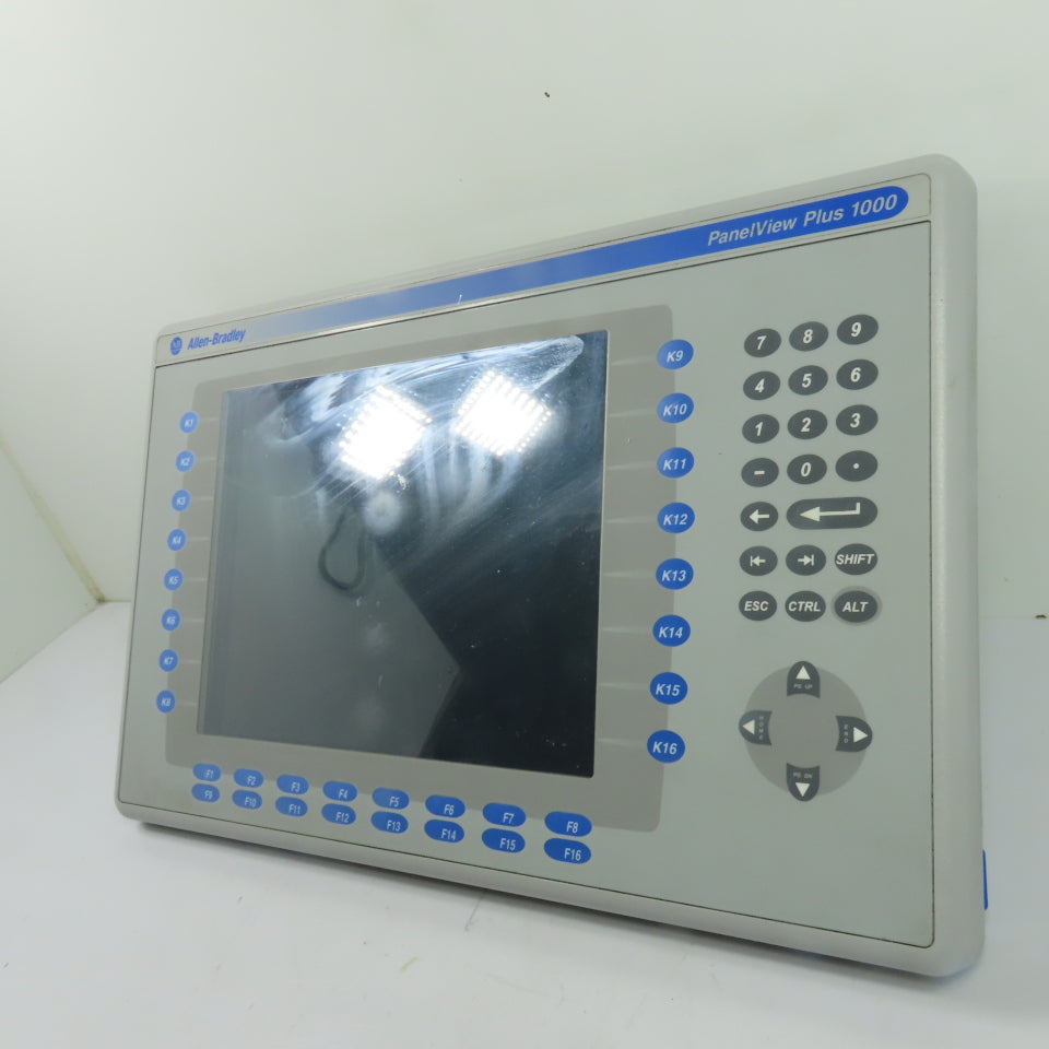 Allen-Bradley 2711P-B10C4D1 Panelview Plus 1000 Operator Interface Ser A Rev F