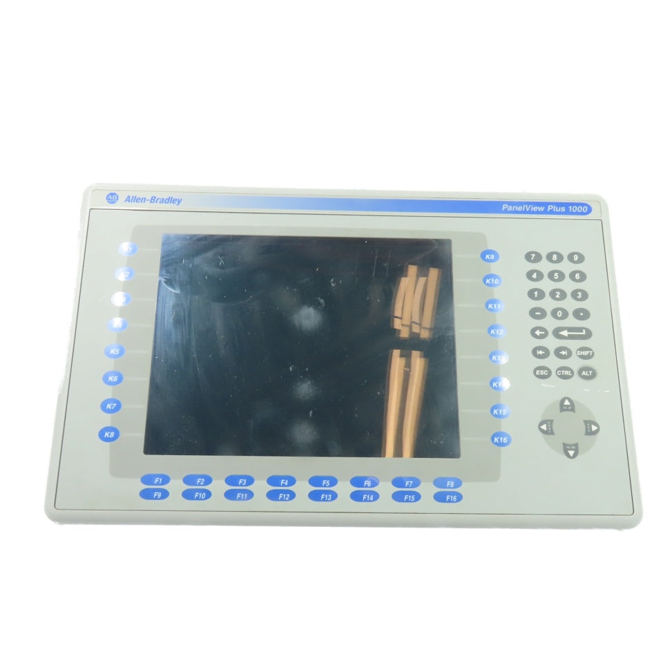 Allen-Bradley 2711P-B10C4D1 Panelview Plus 1000 Operator Interface Ser A Rev F