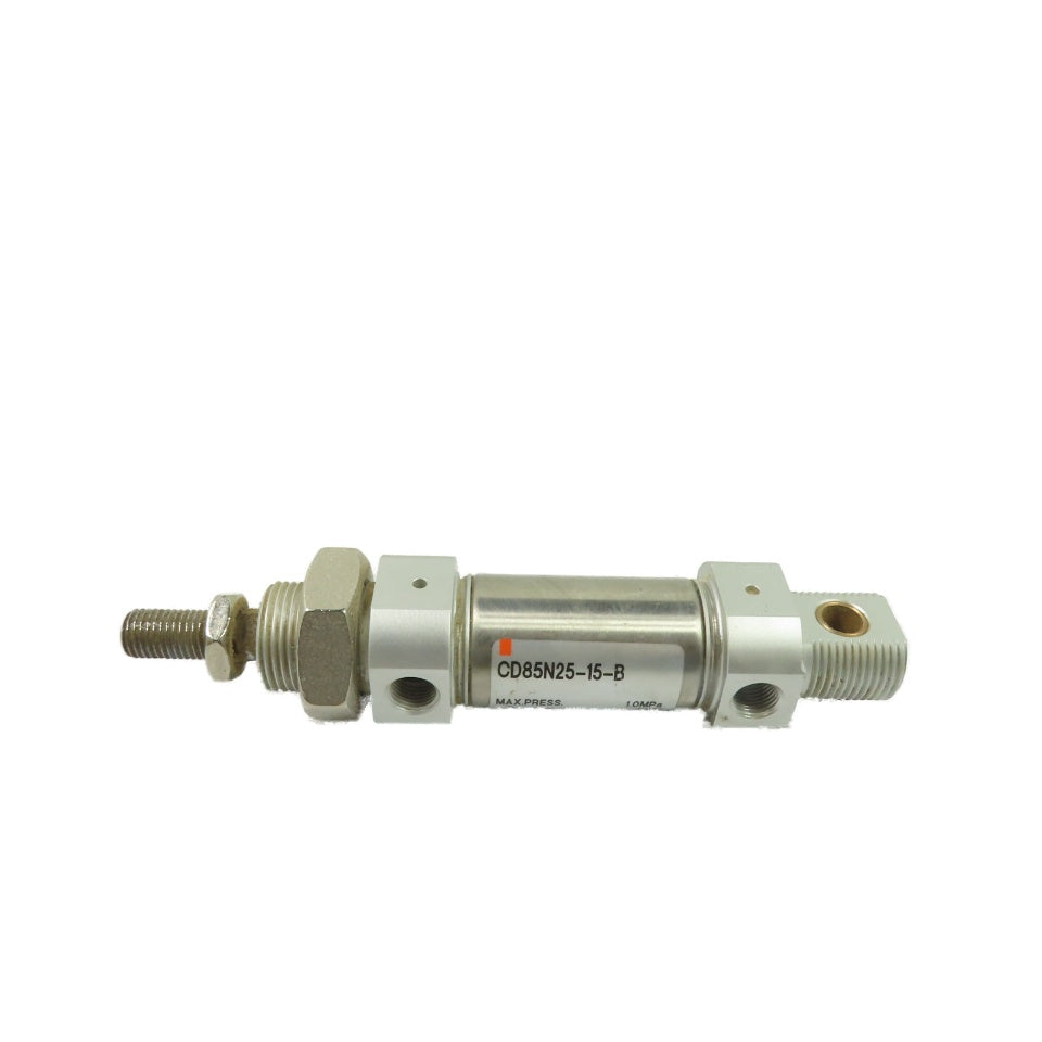 SMC CD85N25-15-B 25mm Bore 15mm Stroke Double Acting Pneumatic Air Cylinder