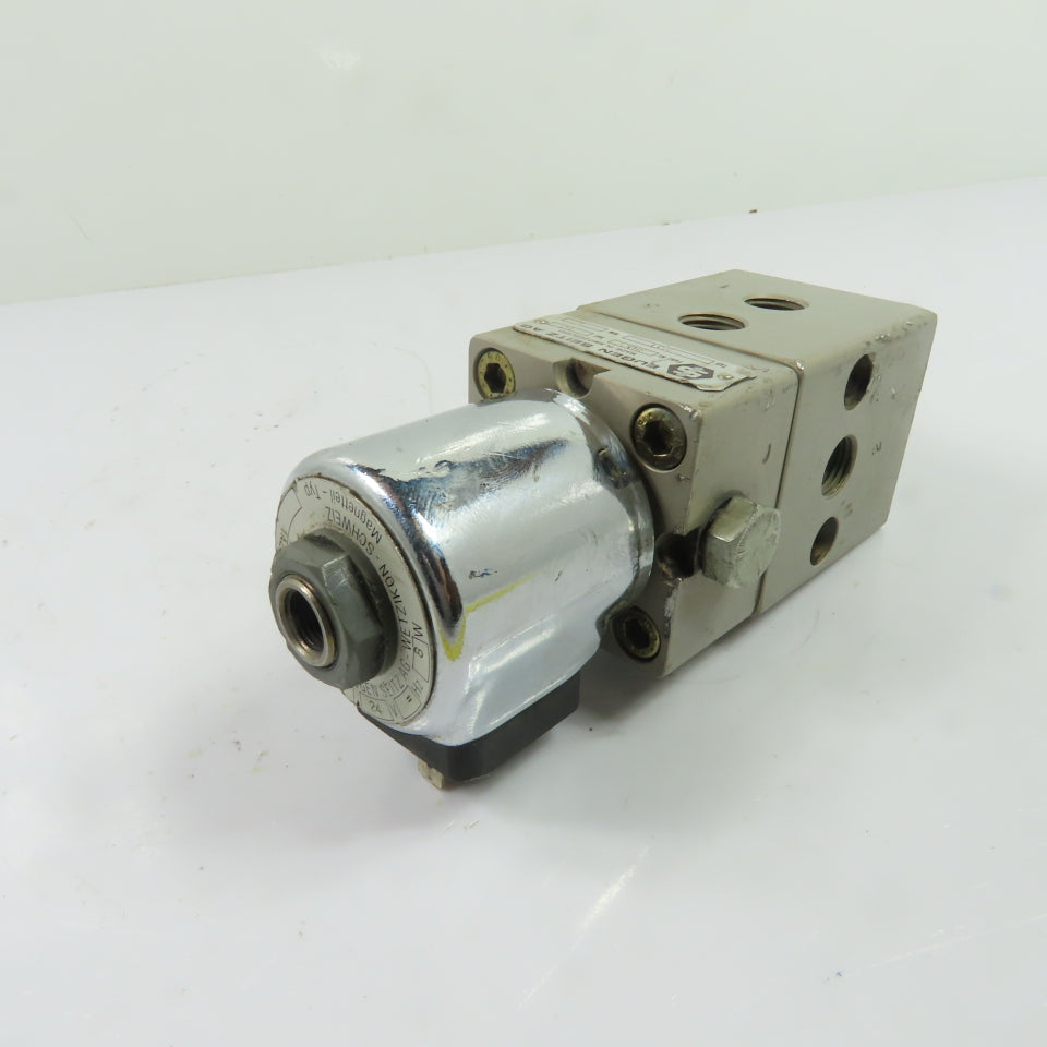 Eugen Seitz AG 231 3-Port Pneumatic Solenoid Valve 24V DC