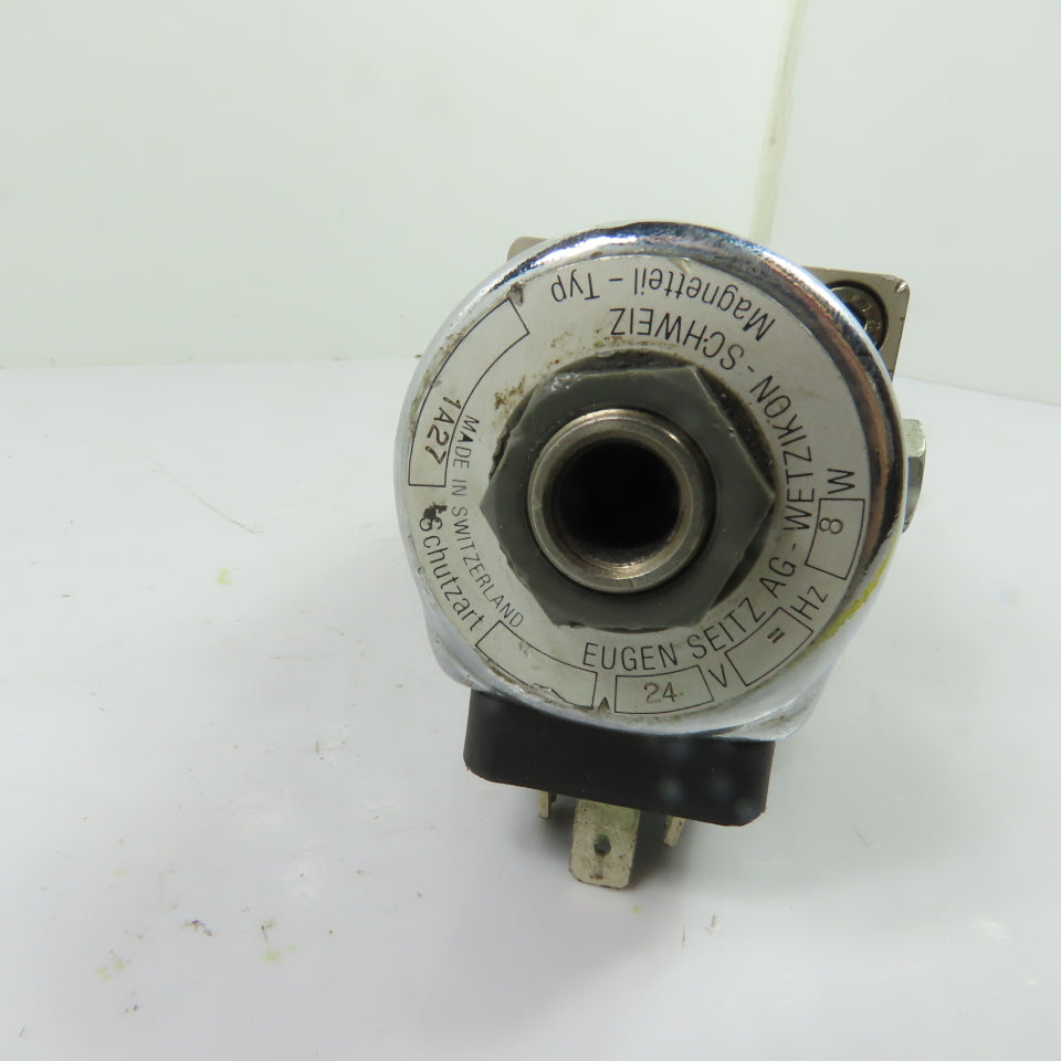 Eugen Seitz AG 231 3-Port Pneumatic Solenoid Valve 24V DC