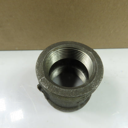 SCI 1-1/4" FNPT Black Malleable Iron Straight Coupling Fittings Lot Of 17
