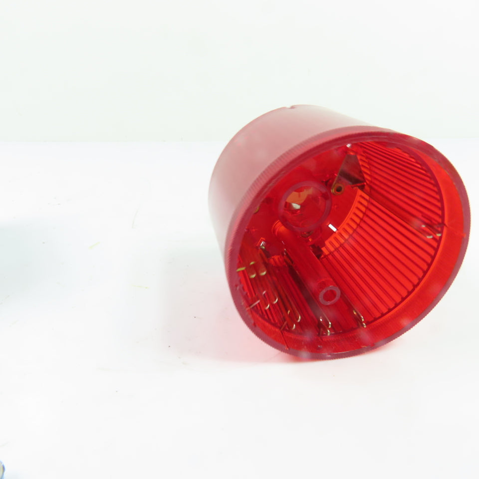 Telemecanique 28047 XVAC341 Red Steady Stack Light Lens 240VAC 7W Max