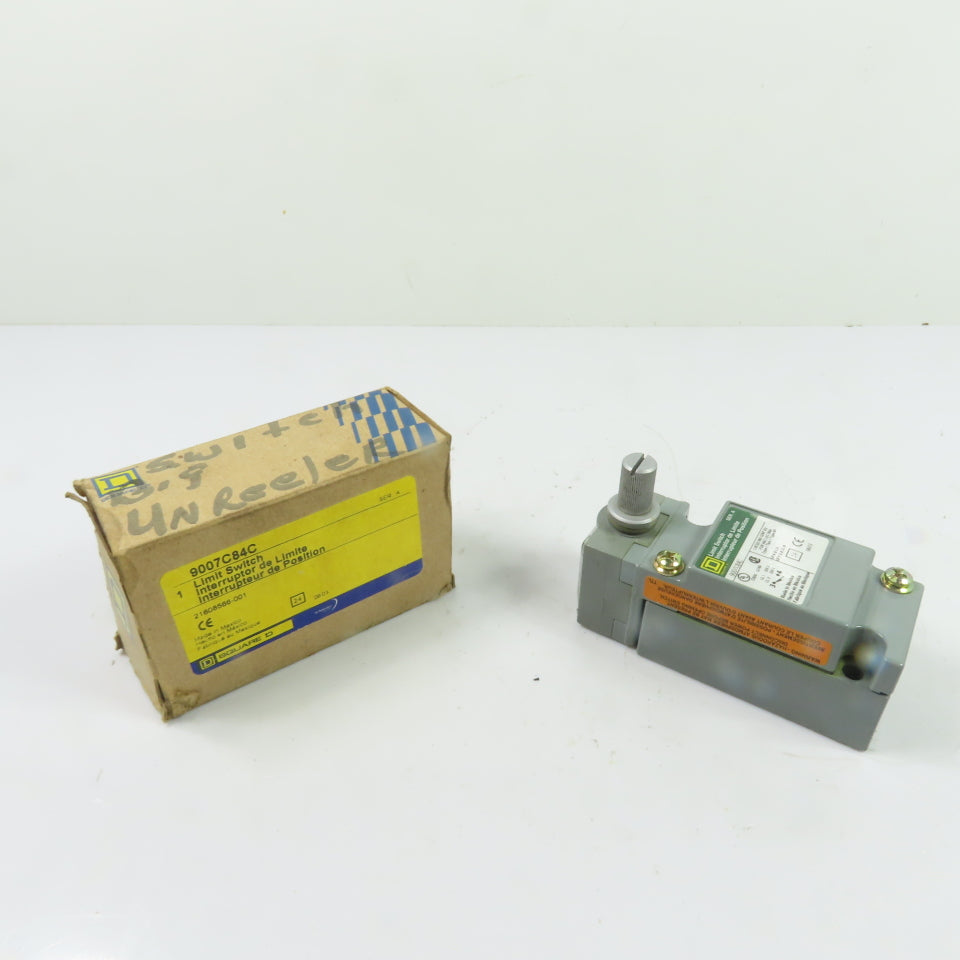 Square D 9007C84C Limit Switch Ser A W/ T5 5° Operating Head