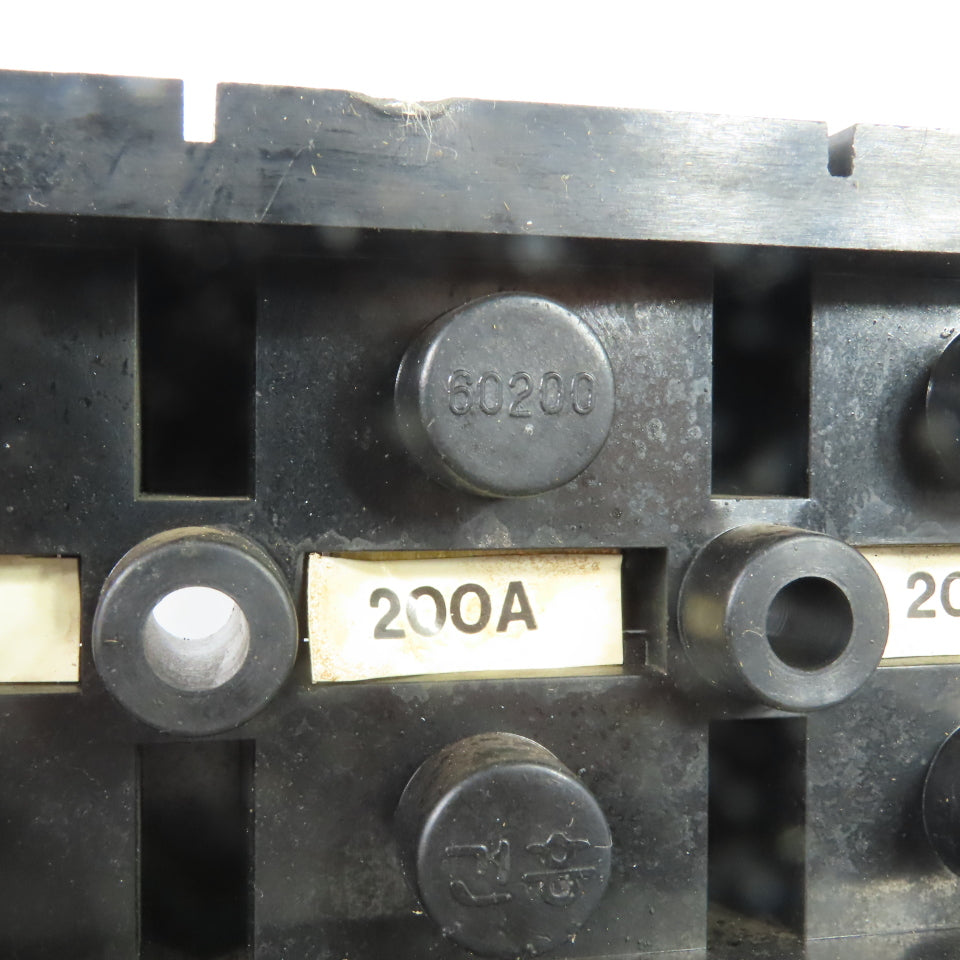 Koino KH-60200-4 200A 4-Pole Terminal Block 600V Max