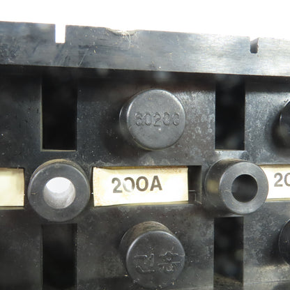 Koino KH-60200-4 200A 4-Pole Terminal Block 600V Max