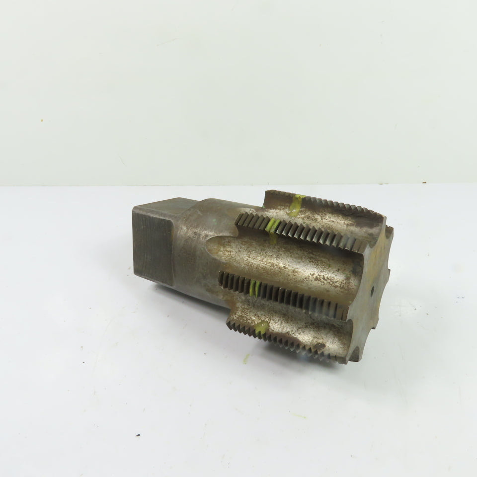 Greenfield N/A 3"-8 NPT 8-Flute Taper Pipe Tap 6" OAL