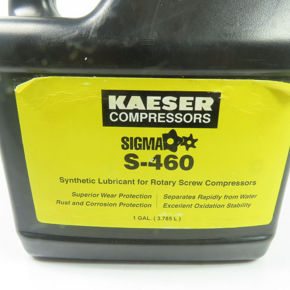 Kaeser S-460 Synthetic Lubricant for Rotary Screw Compressors 1 Gallon NEW