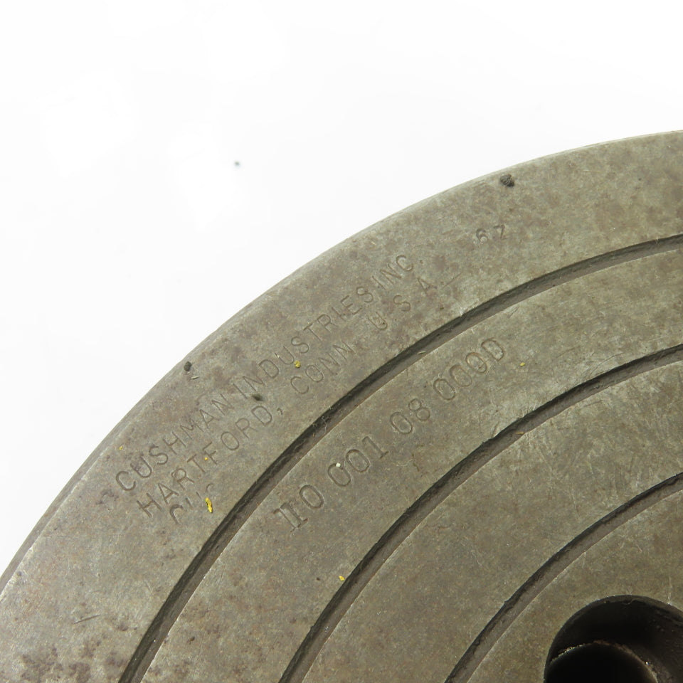Cushman 10-001-08-0000 8-1/4" OD 4-Jaw Independent Lathe Chuck 3" Thru Hole
