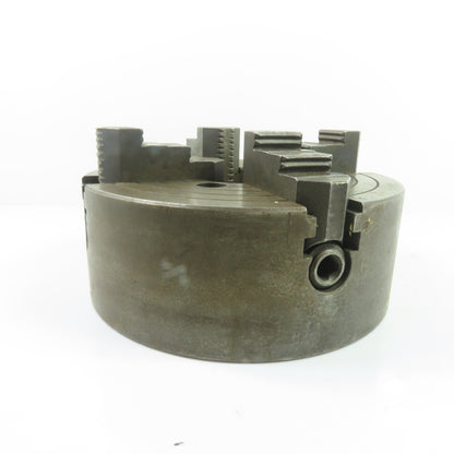 Cushman 10-001-08-0000 8-1/4" OD 4-Jaw Independent Lathe Chuck 3" Thru Hole