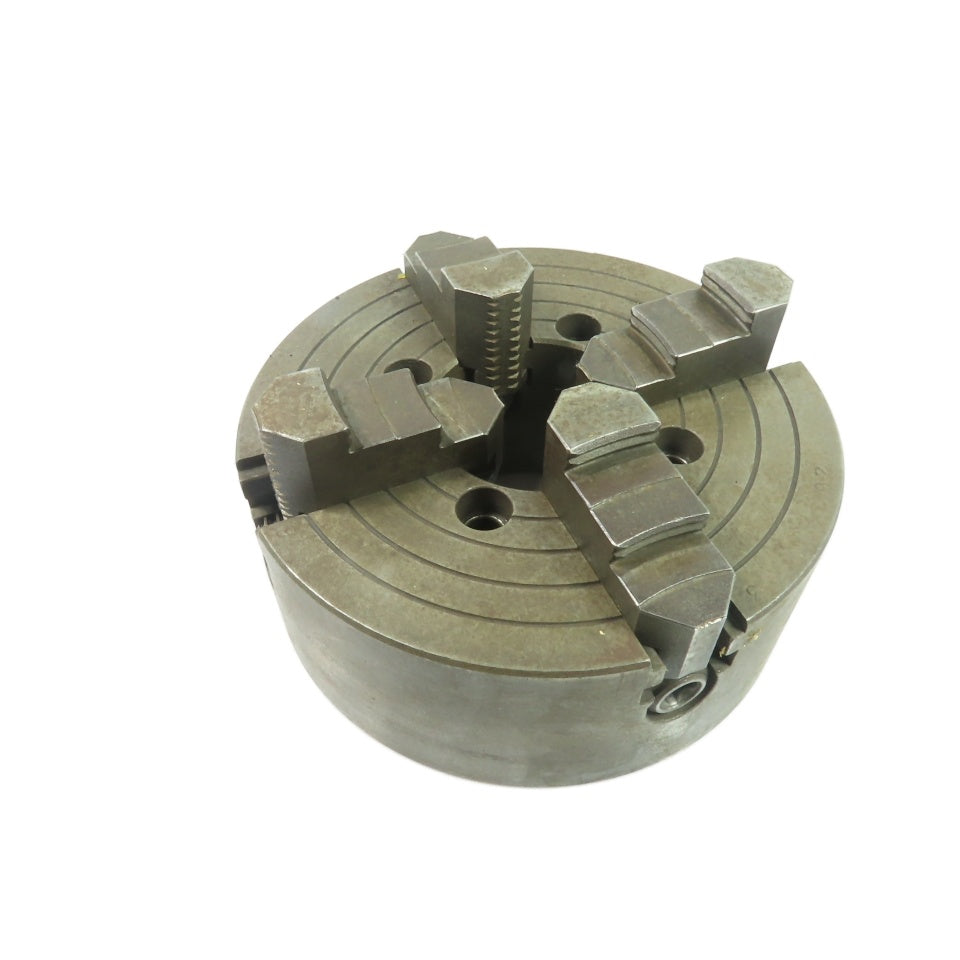 Cushman 10-001-08-0000 8-1/4" OD 4-Jaw Independent Lathe Chuck 3" Thru Hole