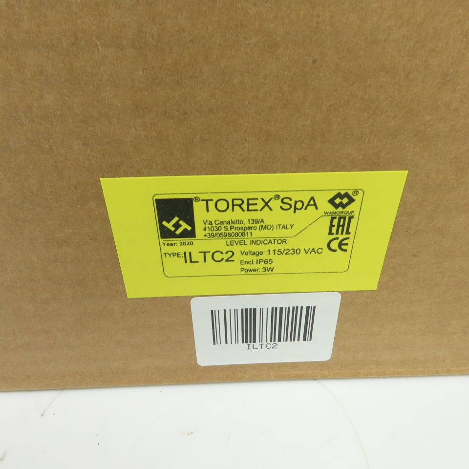 Torex ILTC2 Rotary Paddle Bin Level Indicator 115/230VAC NEW