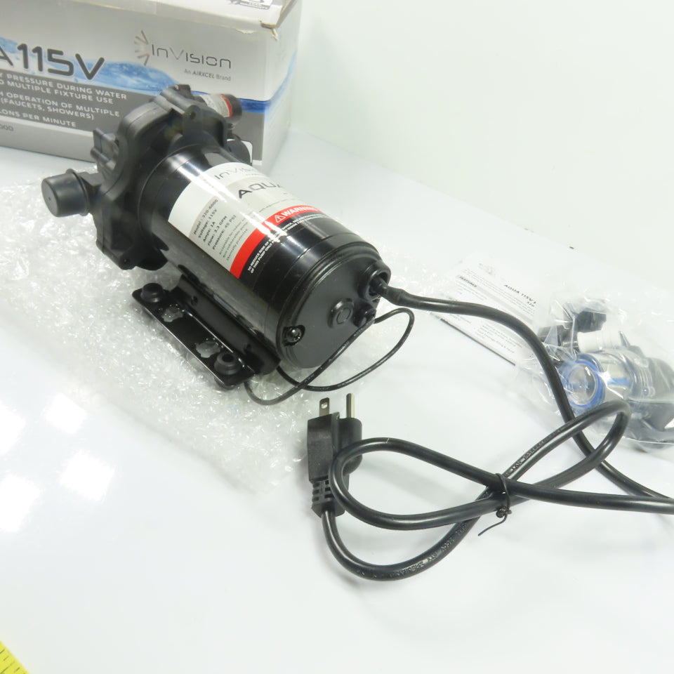 InVision 320-6000 115V Diaphragm Water Pump 3.3 GPM 45 PSI NEW