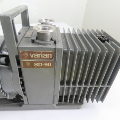 Varian SD-90 Dual Stage Rotary Vane Vacuum Pump 115/208-230V 1Ph