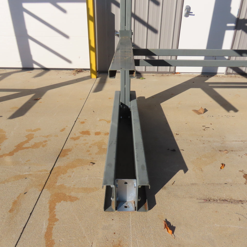 Jarke Steeltree (12')144" Tall x 76" W x 48" Arms 5-Tier Cantilever Rack