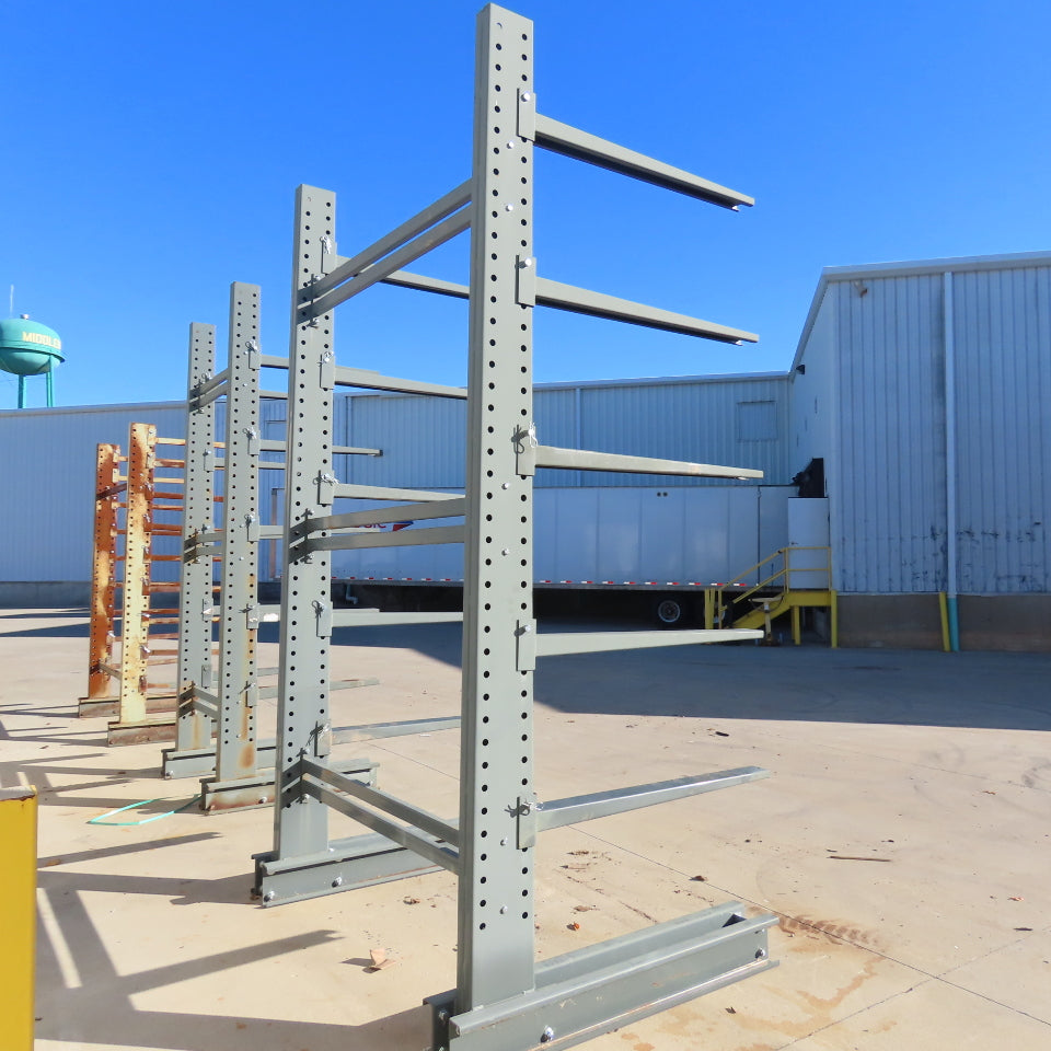Jarke Steeltree (12')144" Tall x 76" W x 48" Arms 5-Tier Cantilever Rack