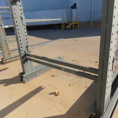 Jarke Steeltree (12')144" Tall x 76" W x 48" Arms 5-Tier Cantilever Rack