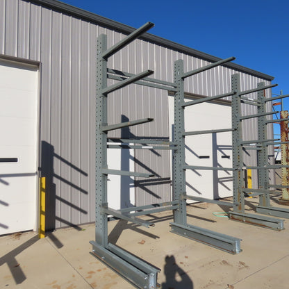 Jarke Steeltree (12')144" Tall x 76" W x 48" Arms 5-Tier Cantilever Rack