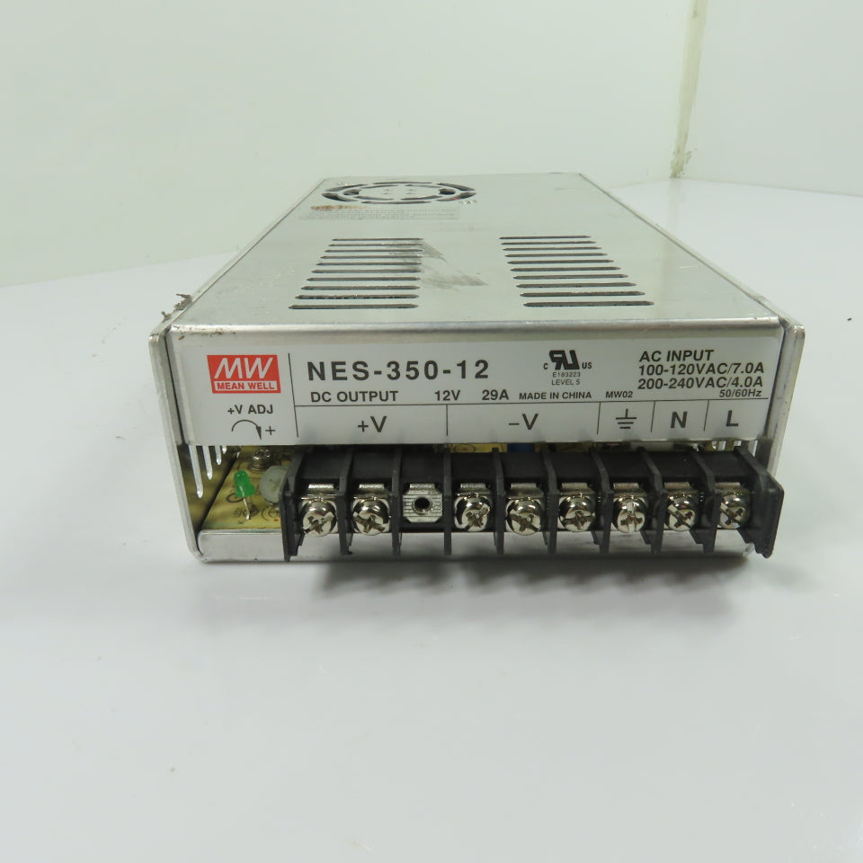 Mean Well NES-350-12 350W Switching Power Supply 12V DC Output 100-240VAC Input