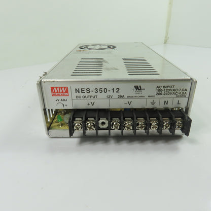 Mean Well NES-350-12 350W Switching Power Supply 12V DC Output 100-240VAC Input