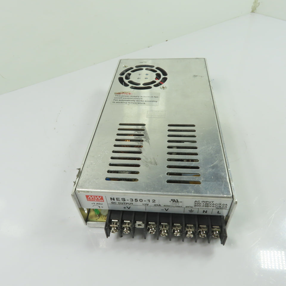 Mean Well NES-350-12 350W Switching Power Supply 12V DC Output 100-240VAC Input