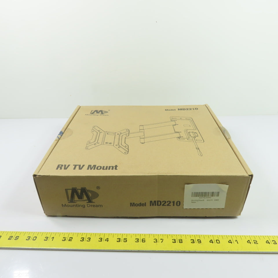 Mounting Dream MD2210 Full Motion Locking RV TV Wall Mount for 17-39" TVs