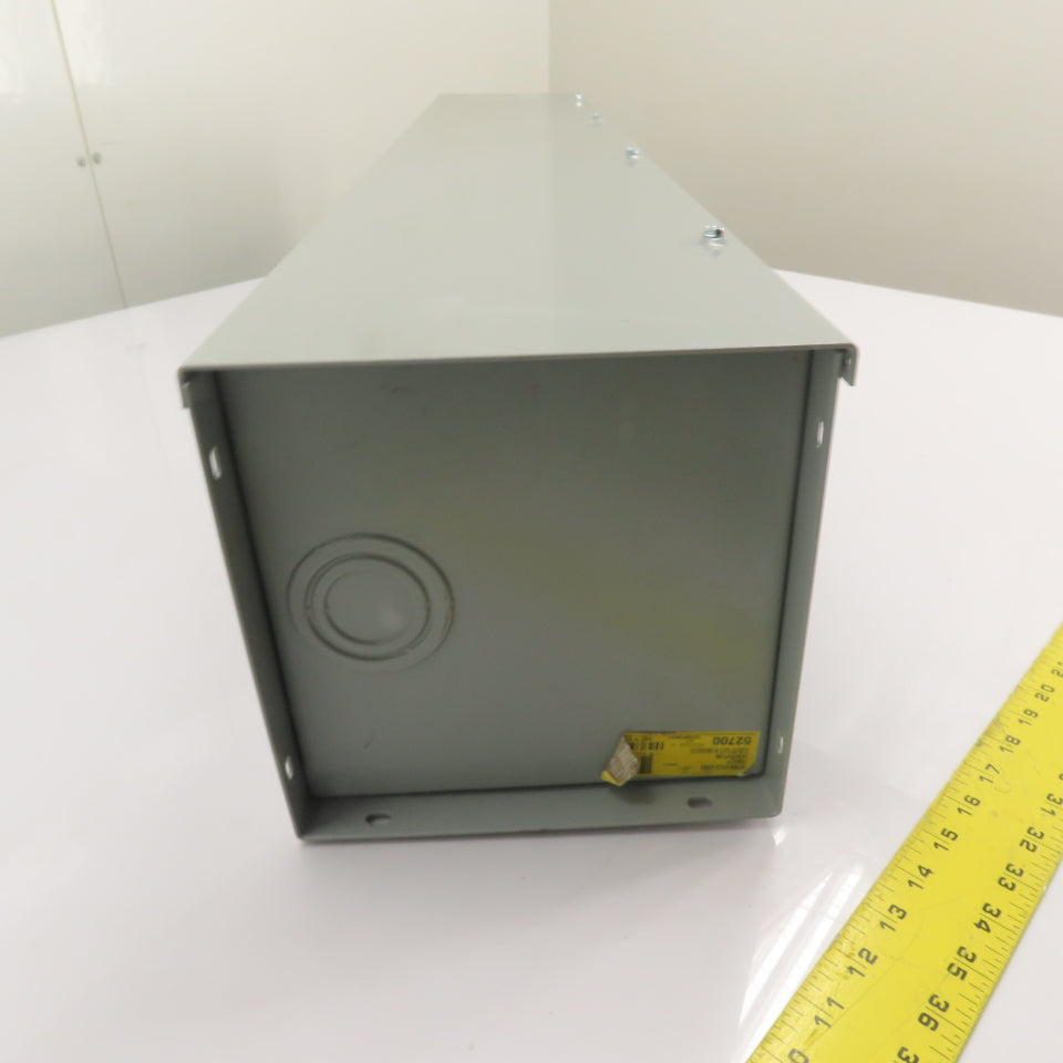 Hoffman F88GCP 8x8 NEMA 1 Screw-Cover Steel Wireway Enclosure 48" OAL