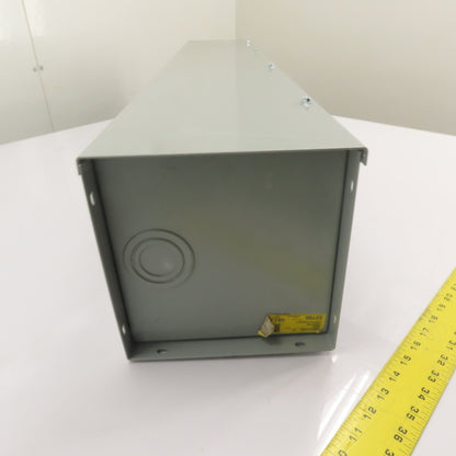 Hoffman F88GCP 8x8 NEMA 1 Screw-Cover Steel Wireway Enclosure 48" OAL
