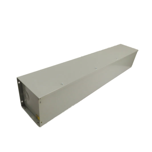 Hoffman F88GCP 8x8 NEMA 1 Screw-Cover Steel Wireway Enclosure 48" OAL