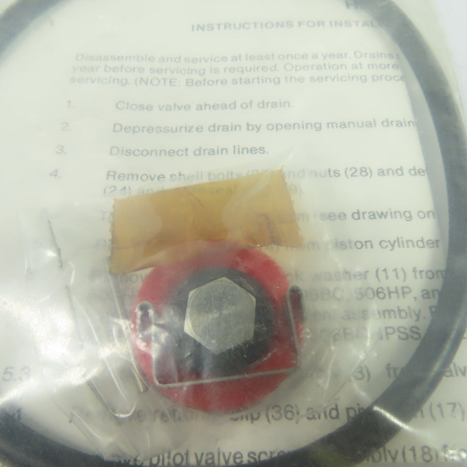 Hankison 05.7501-03 Trip-L-Trap Float Drain Repair Kit 505/506 Series