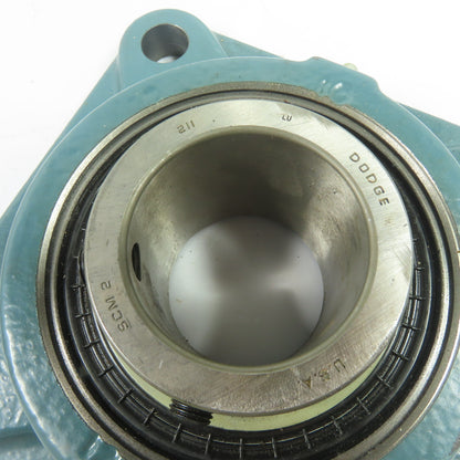 Dodge 126192 F4B-SCM-200 2" Bore 4-Bolt Flange Mount Ball Bearing NEW