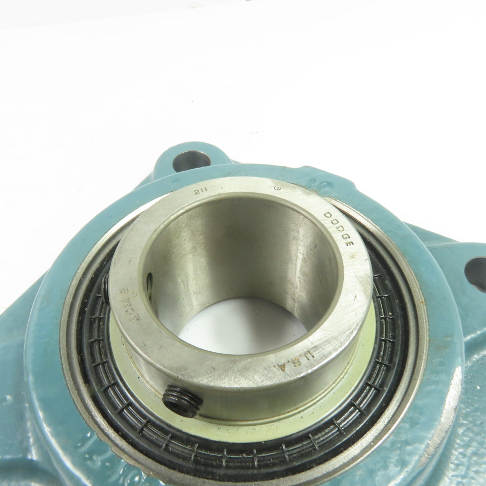 Dodge 126192 F4B-SCM-200 2" Bore 4-Bolt Flange Mount Ball Bearing NEW