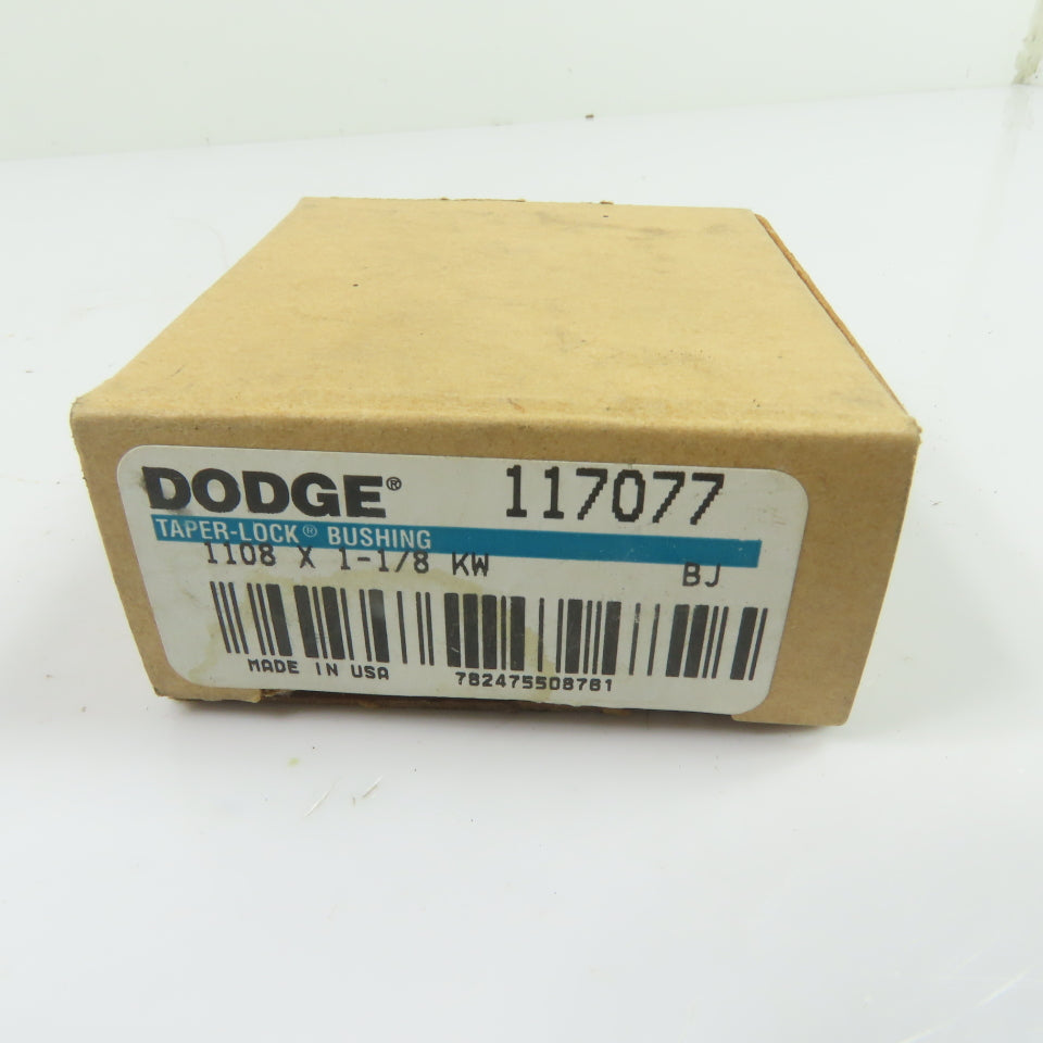 Dodge 117077 1108 Taper-Lock Bushing 1-1/8" Bore
