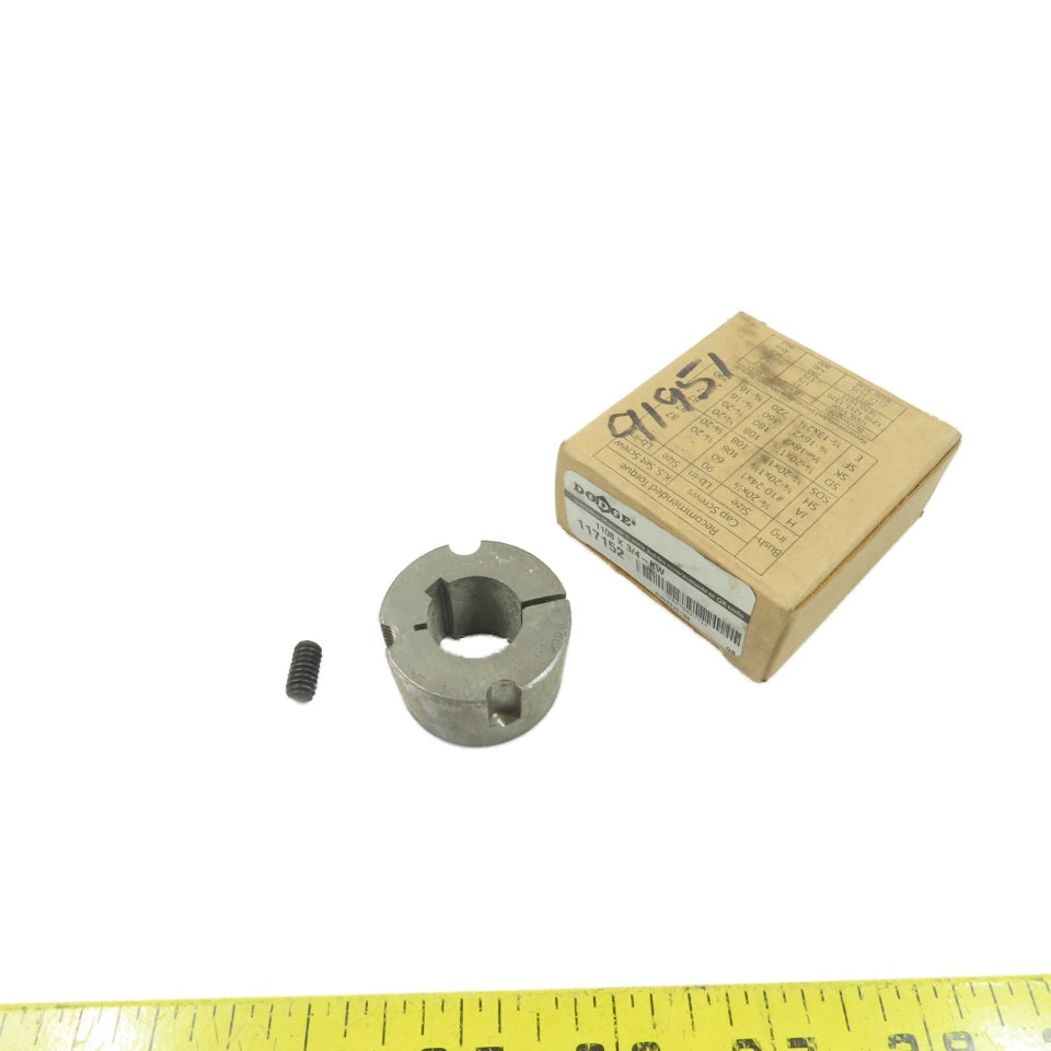 Dodge 1108 X 3/4-KW 117152 Taper-Lock Bushing 3/4" Bore