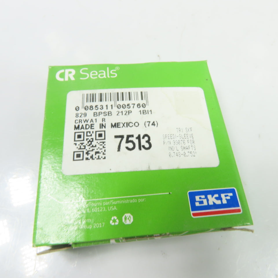 SKF 7513 Radial Oil Seal Lot Of 2