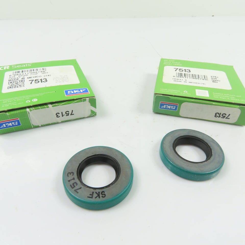 SKF 7513 Radial Oil Seal Lot Of 2