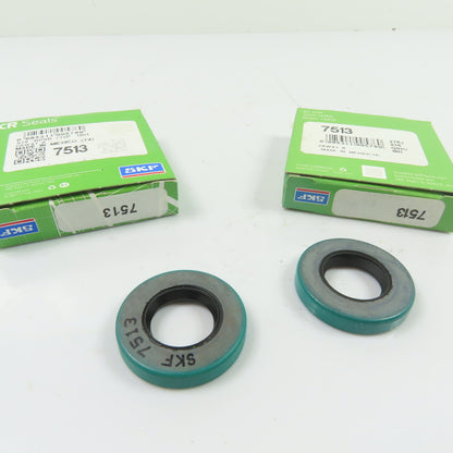 SKF 7513 Radial Oil Seal Lot Of 2