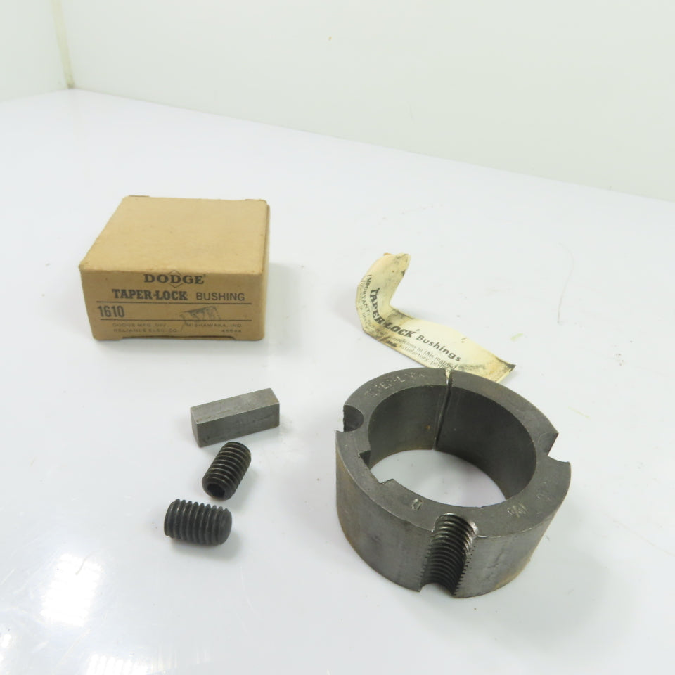 Dodge 1610X1-1/8KW Taper-Lock Bushing 1-1/8" Bore NEW