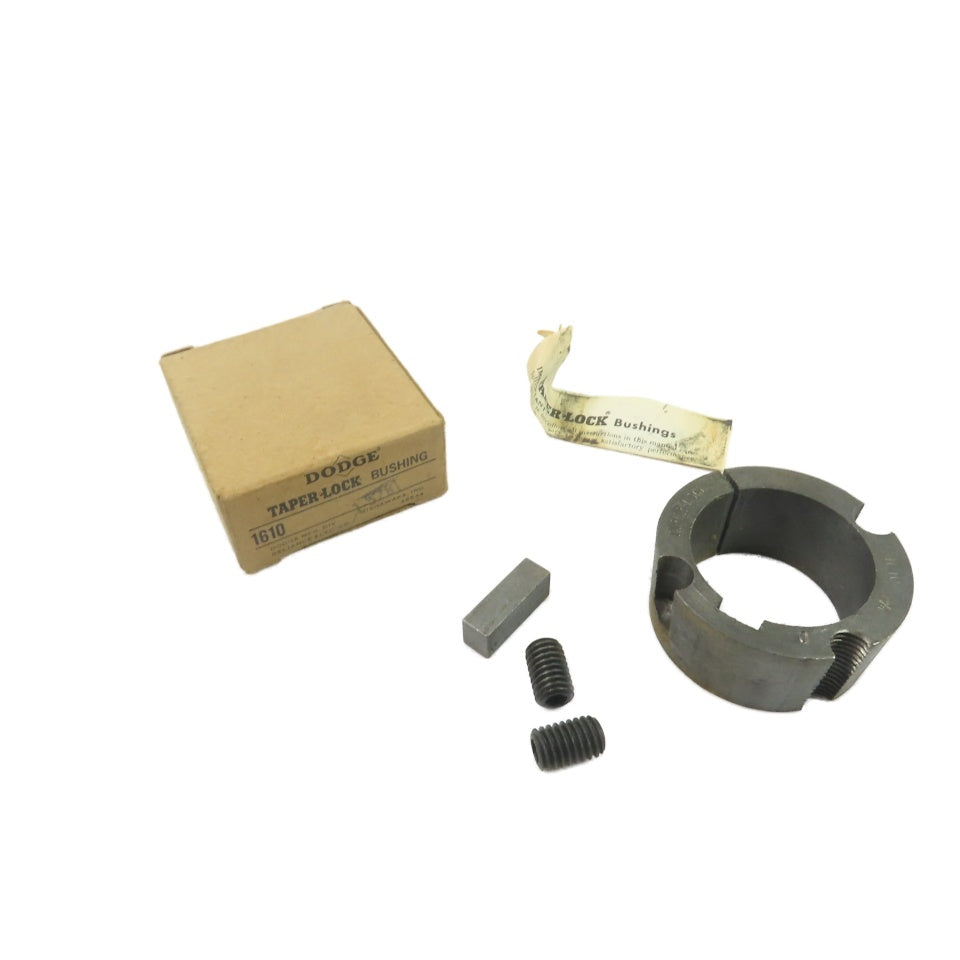 Dodge 1610X1-1/8KW Taper-Lock Bushing 1-1/8" Bore NEW