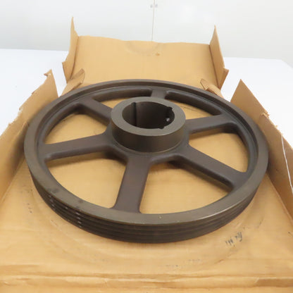 Dodge 112057 4-Groove 3V Taper-Lock V-Belt Sheave Pulley 19" OD 1.92" Wide