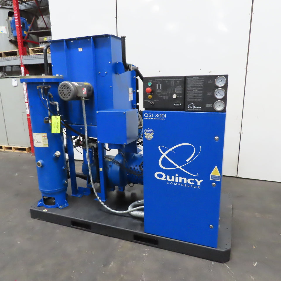Quincy QSI-300i Rotary Screw Air Compressor 60HP 200/400V 3Ph
