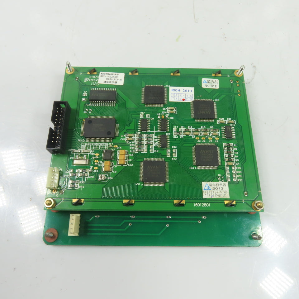 RICH160128-04 160x128 LCD Operator Interface Display Panel w/ Keypad