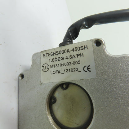 M13101002-005 ST86HS080A-450SH NEMA 34 2-Phase Stepper Motor 1.8° 4.5A/Ph