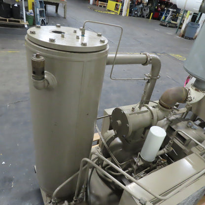 LeROI W25SSV Rotary Screw Vacuum Pump 25HP 480V 3Ph 125PSI See Info